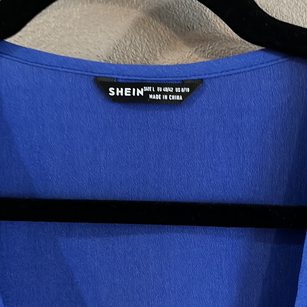 SHEIN wrap front blouse - Picture 3 of 9